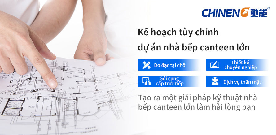 Chỉnh tùy căn tin trường học Giải pháp