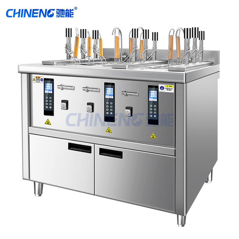 Nồi nấu mì tự động nâng hạ