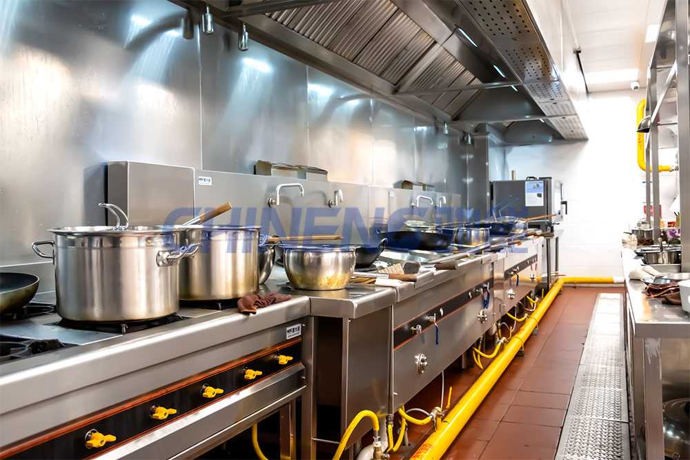 Chỉnh tùy căn tin lớn Trường hợp