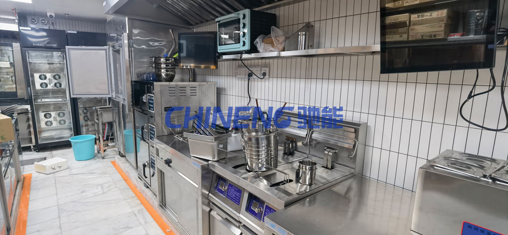 Nhà hàng trung quốc cỡ trungnhà hàng Trung Quốc Cảnh 3D