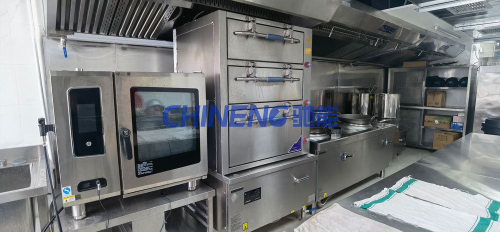 Nhiều nhà hàng trung quốc cỡ trungnhà hàng Trung Quốc Cảnh 3D