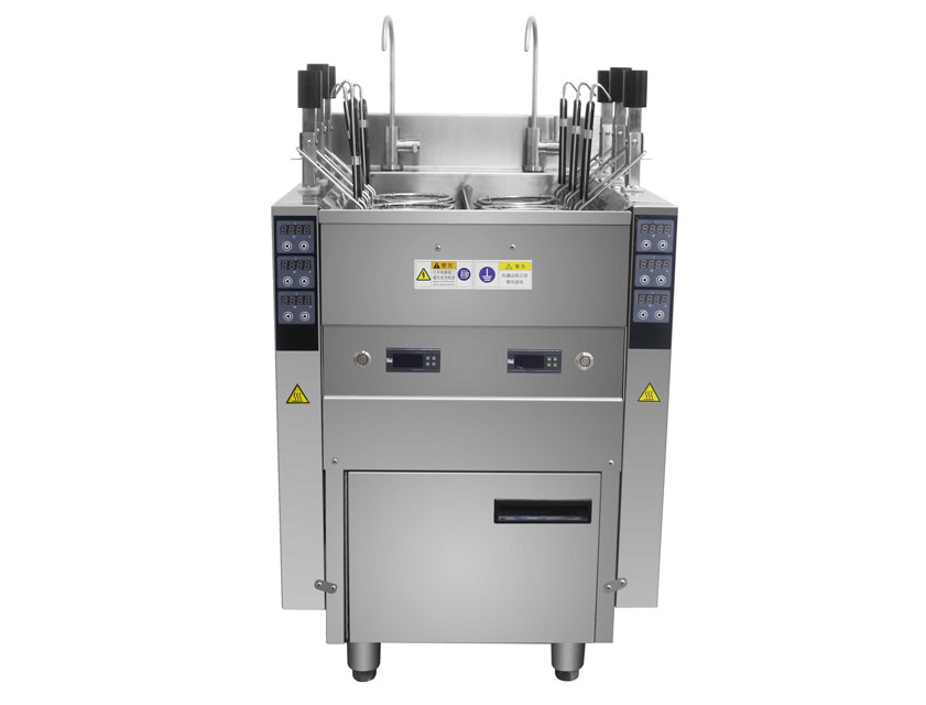 Nồi nấu mì tự động nâng hạ là gì?